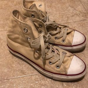 Ivory Chuck Taylor All Star High Top (5.5W, 3.5M)